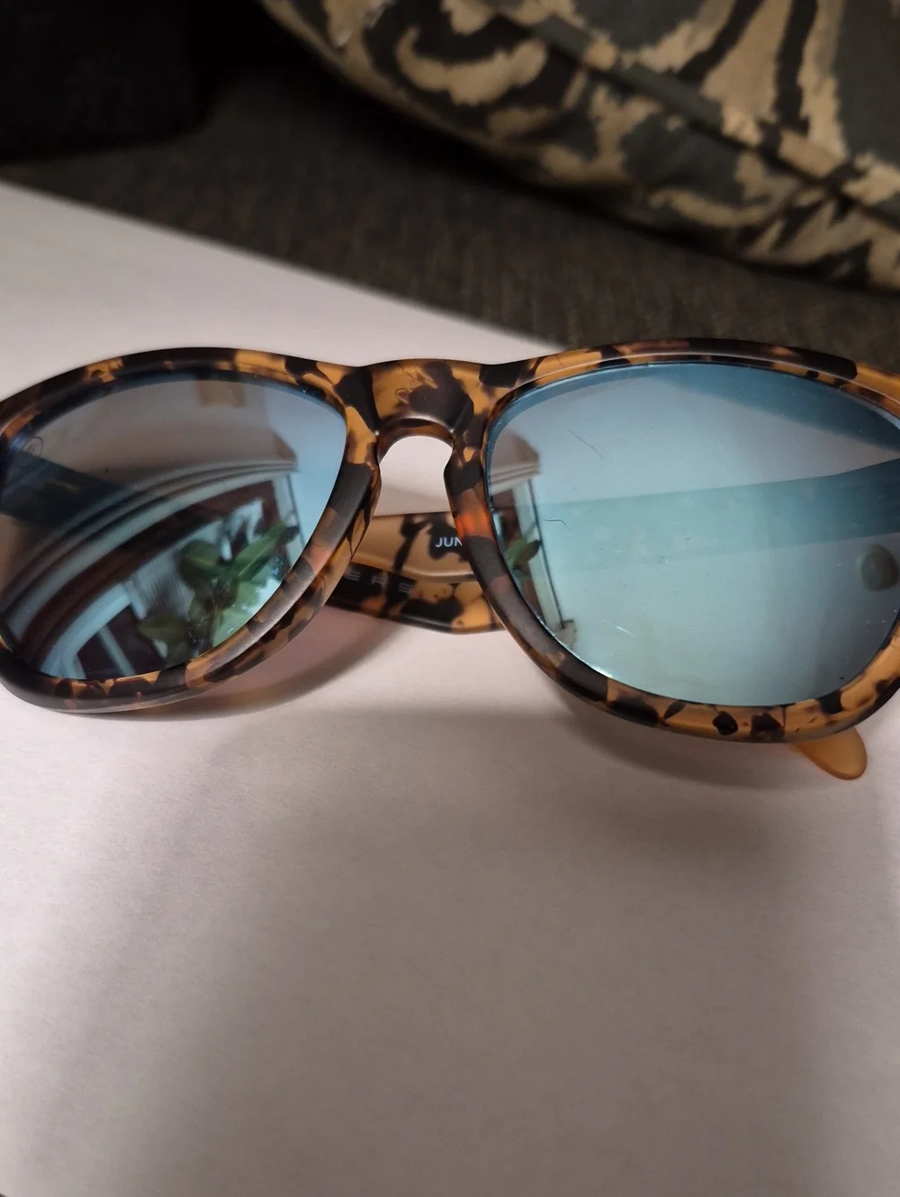 Blenders Polarized Tortoiseshell Men's Sunglasses with Blue Mirror Lenses